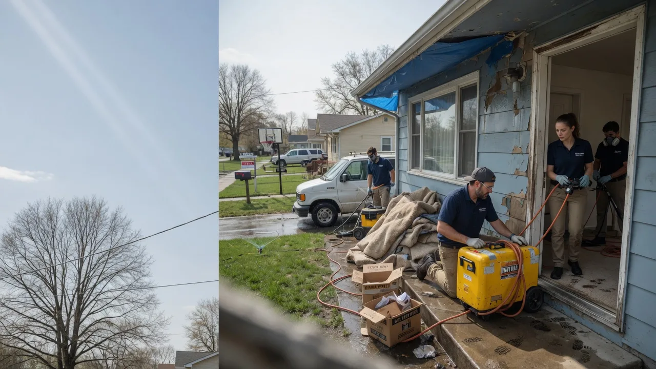 Basement Flood Cleanup in Flandreau, SD near me
